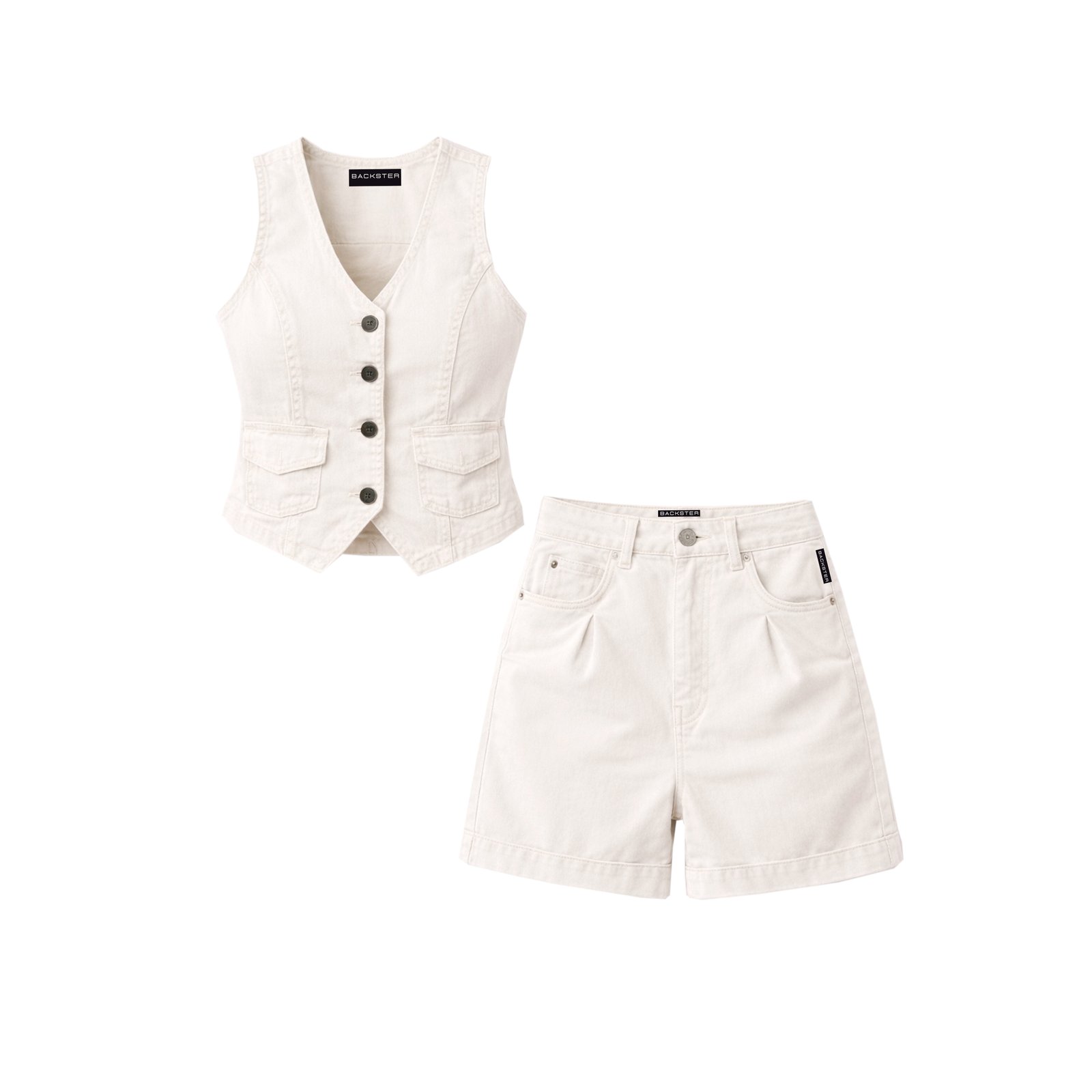 Conjunto short de vestir y chaleco | Backster