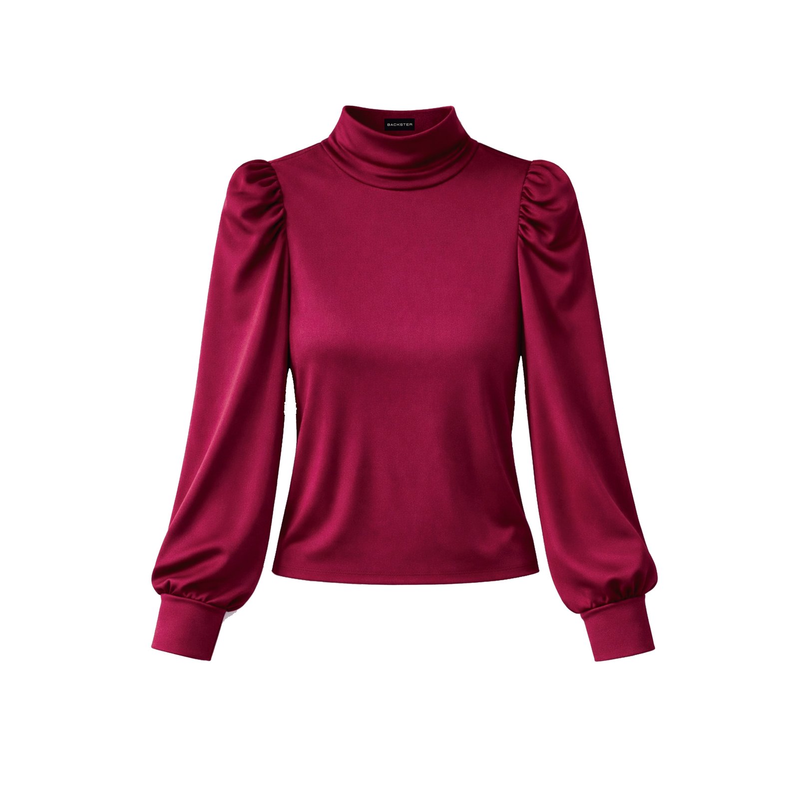 Blusa cuello alto manga larga | Backster